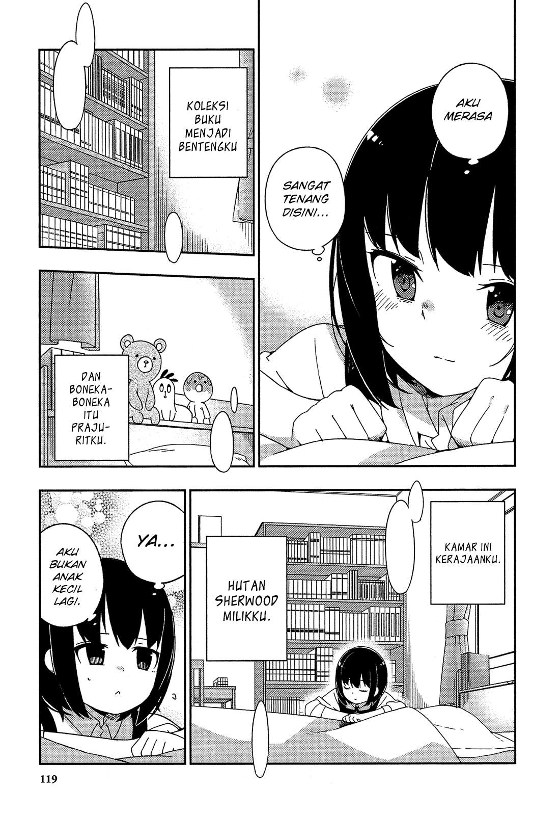 Ookami Shounen wa Kyou mo Uso wo Kasaneru Chapter 23 Gambar 11