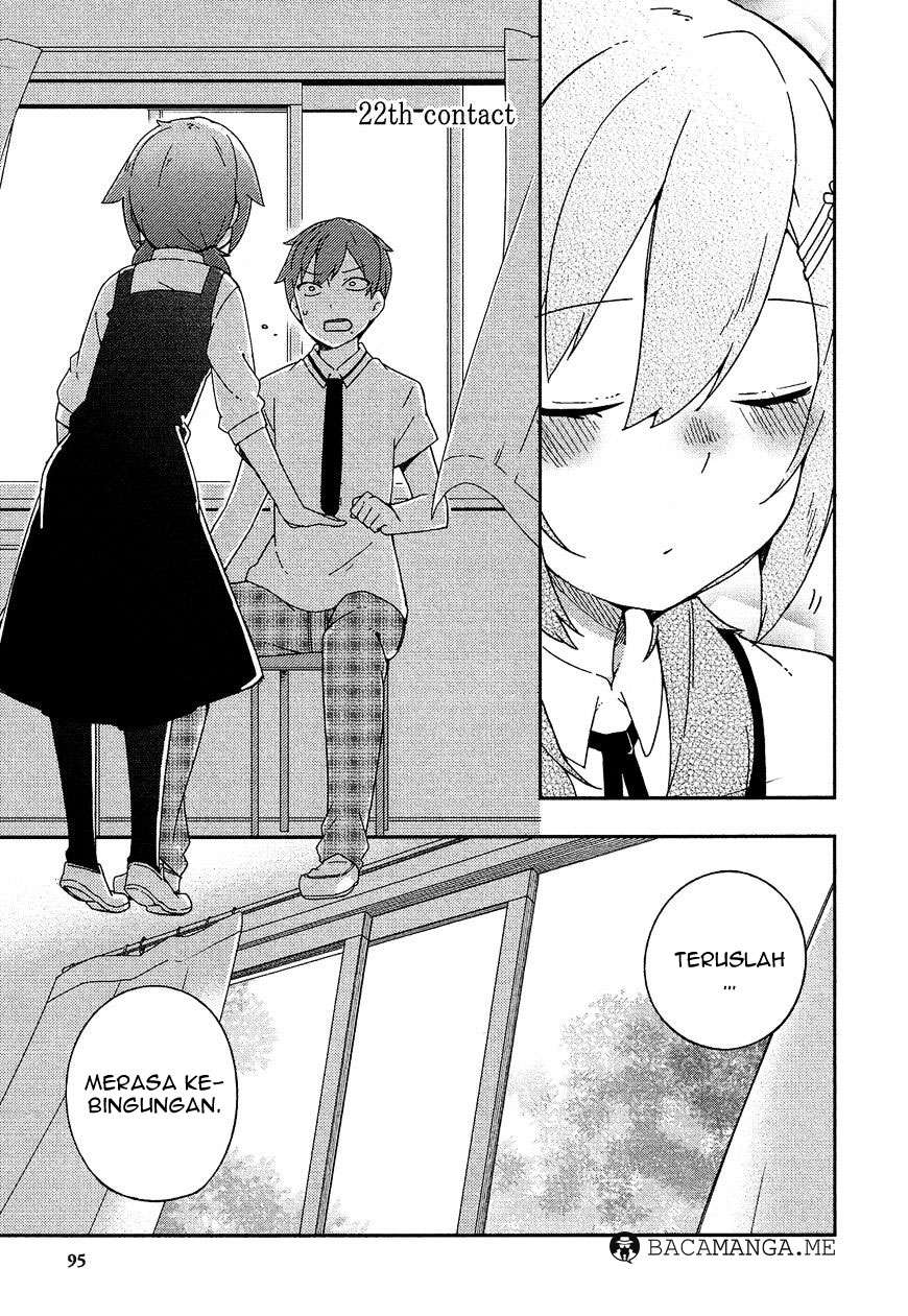 Manga Ookami Shounen wa Kyou mo Uso wo Kasaneru Chapter 22 gambar nomor 2
