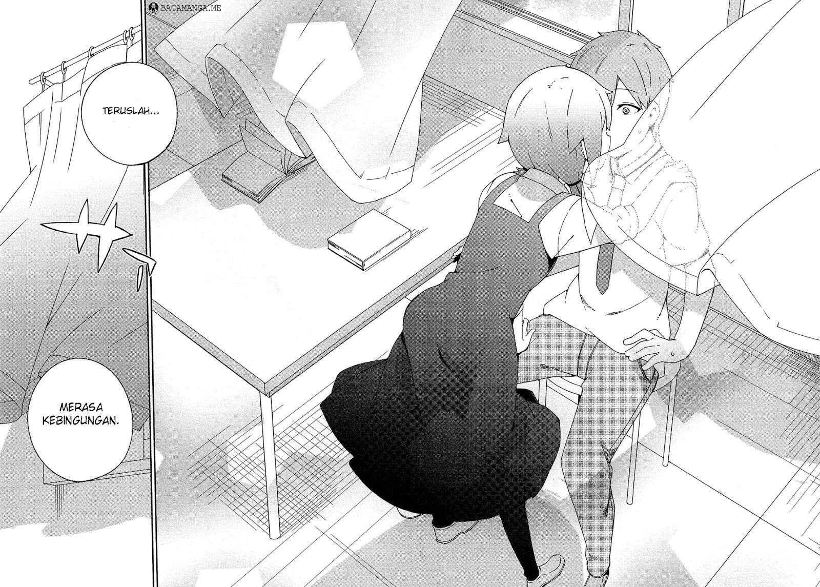 Ookami Shounen wa Kyou mo Uso wo Kasaneru Chapter 21 Gambar 24