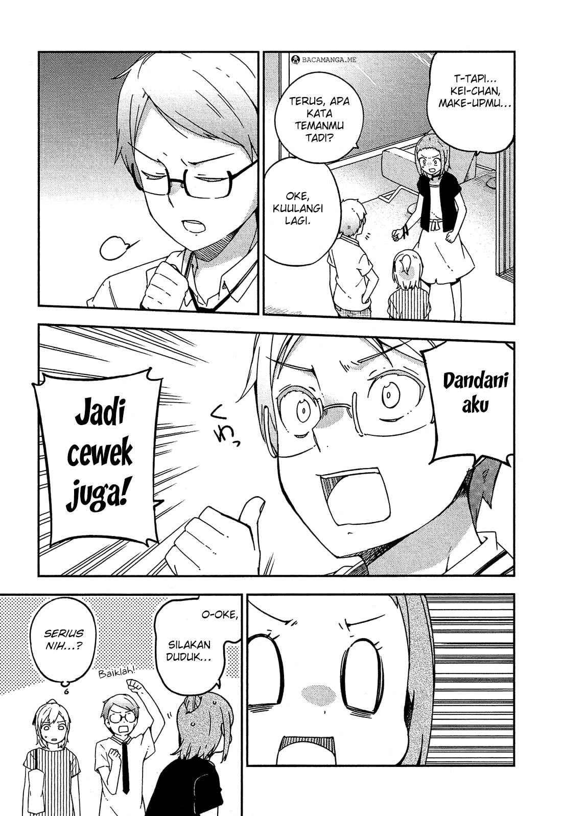 Ookami Shounen wa Kyou mo Uso wo Kasaneru Chapter 20 Gambar 4