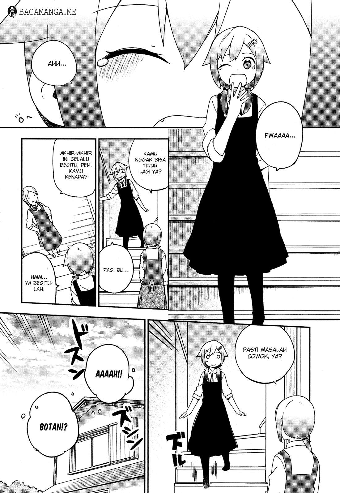 Komik Ookami Shounen wa Kyou mo Uso wo Kasaneru Chapter 17 gambar nomor 1