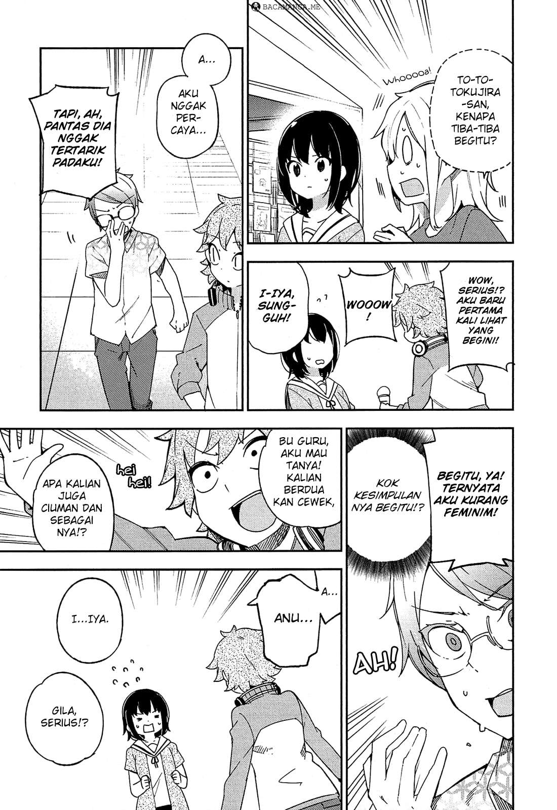 Ookami Shounen wa Kyou mo Uso wo Kasaneru Chapter 15 Gambar 27