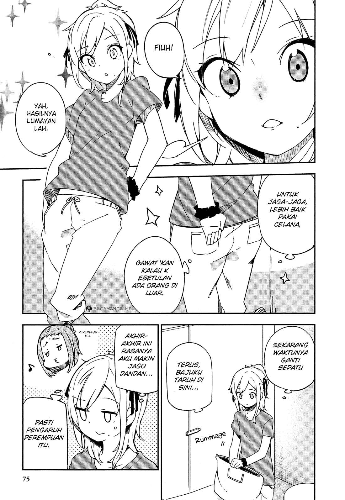 Ookami Shounen wa Kyou mo Uso wo Kasaneru Chapter 15 Gambar 9