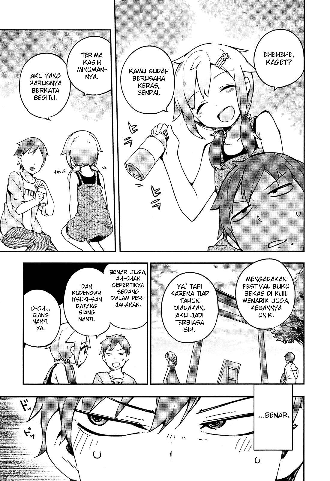 Manga Ookami Shounen wa Kyou mo Uso wo Kasaneru Chapter 13 gambar nomor 2