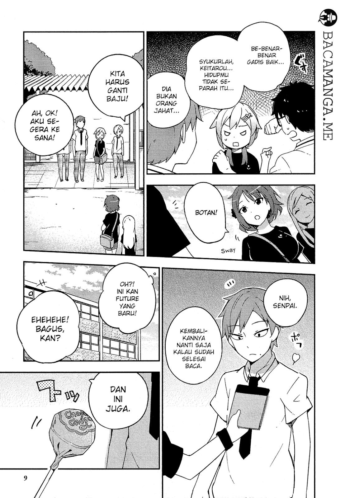 Ookami Shounen wa Kyou mo Uso wo Kasaneru Chapter 12 Gambar 9