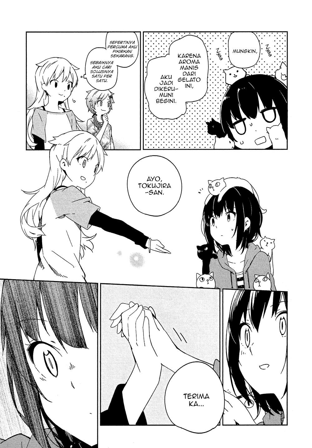 Ookami Shounen wa Kyou mo Uso wo Kasaneru Chapter 4 Gambar 26