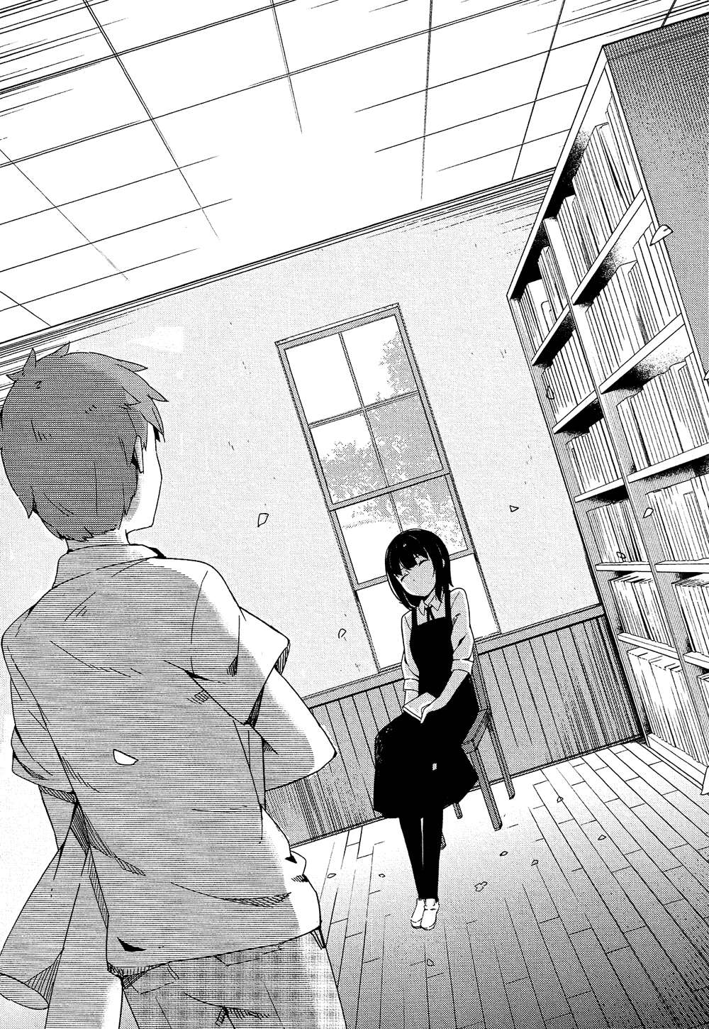 Ookami Shounen wa Kyou mo Uso wo Kasaneru Chapter 1 Gambar 19