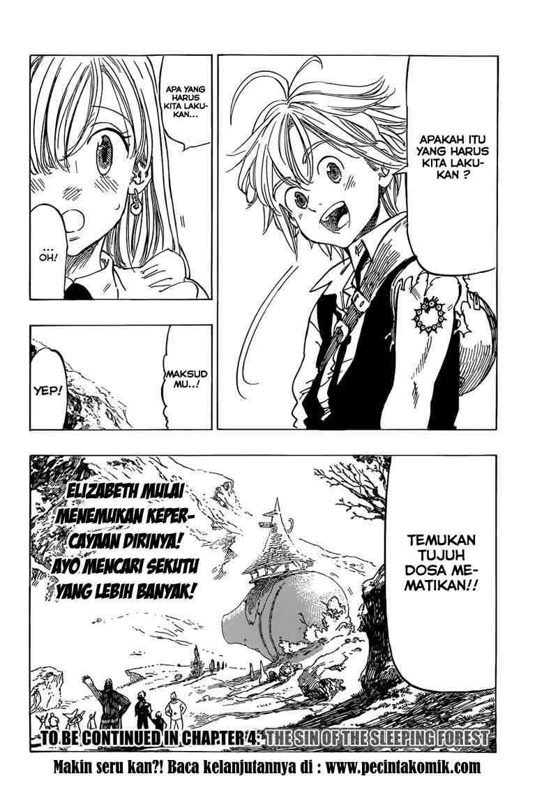 Nanatsu no Taizai Chapter 3 Gambar 31