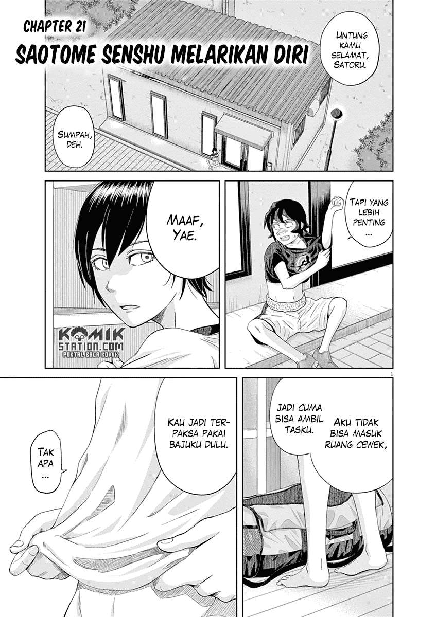 Saotome Senshu, Hitakakusu Chapter 21 Gambar 3