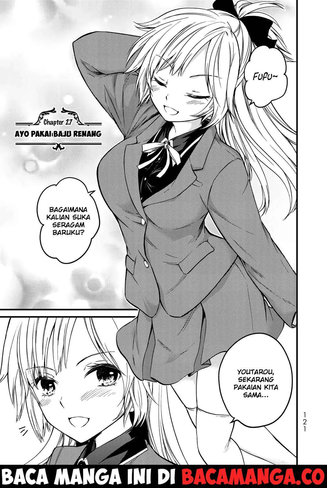 Komik Ojousama no Shimobe Chapter 27 gambar nomor 1