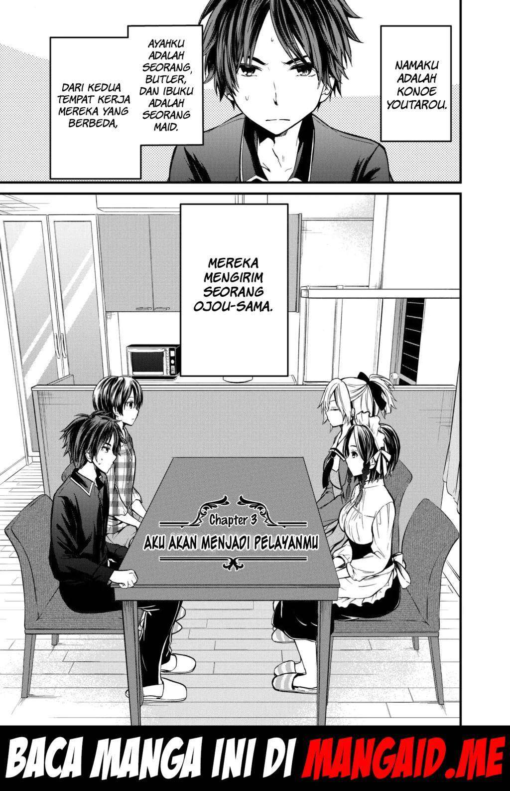 Manga Ojousama no Shimobe Chapter 3 gambar nomor 2