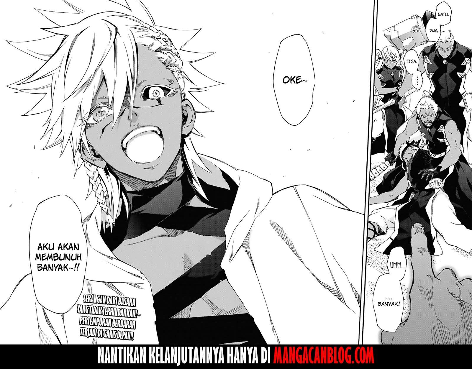 Sousei no Onmyouji Chapter 56 Gambar 42