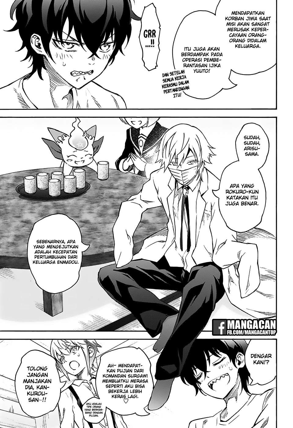 Sousei no Onmyouji Chapter 50 Gambar 9