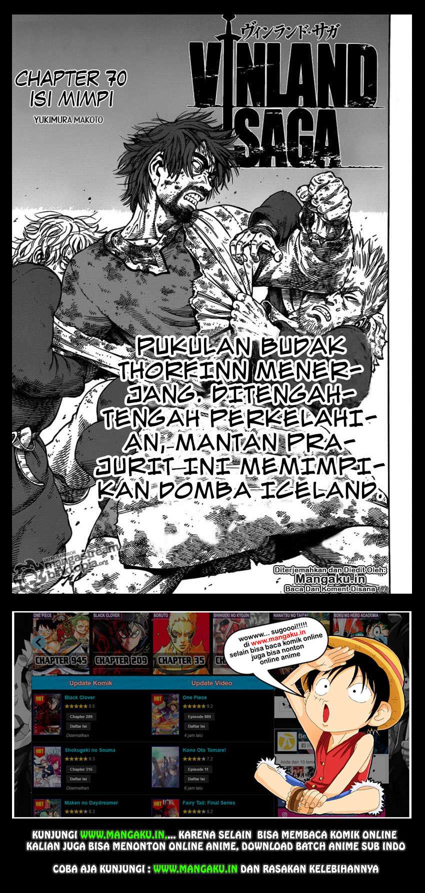 Manga Vinland Saga Chapter 70 gambar nomor 2