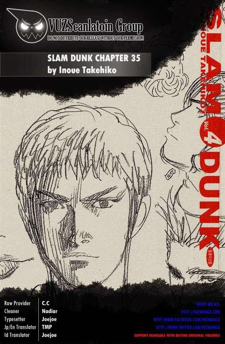Slam Dunk Chapter 35 Gambar 19