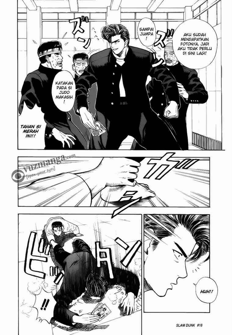 Slam Dunk Chapter 18 Gambar 9