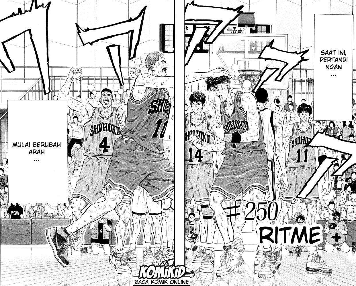 Slam Dunk Chapter 250 Gambar 7