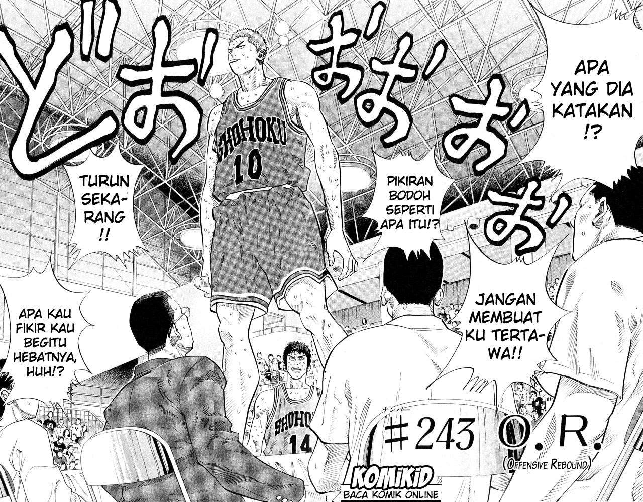 Slam Dunk Chapter 243 Gambar 4