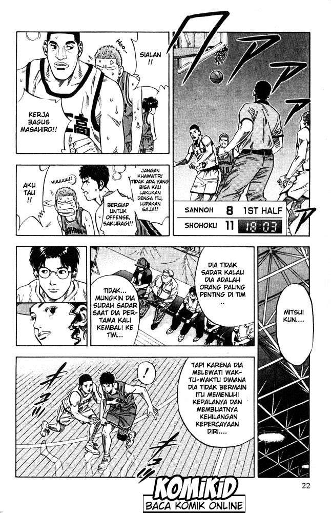Slam Dunk Chapter 225 Gambar 17