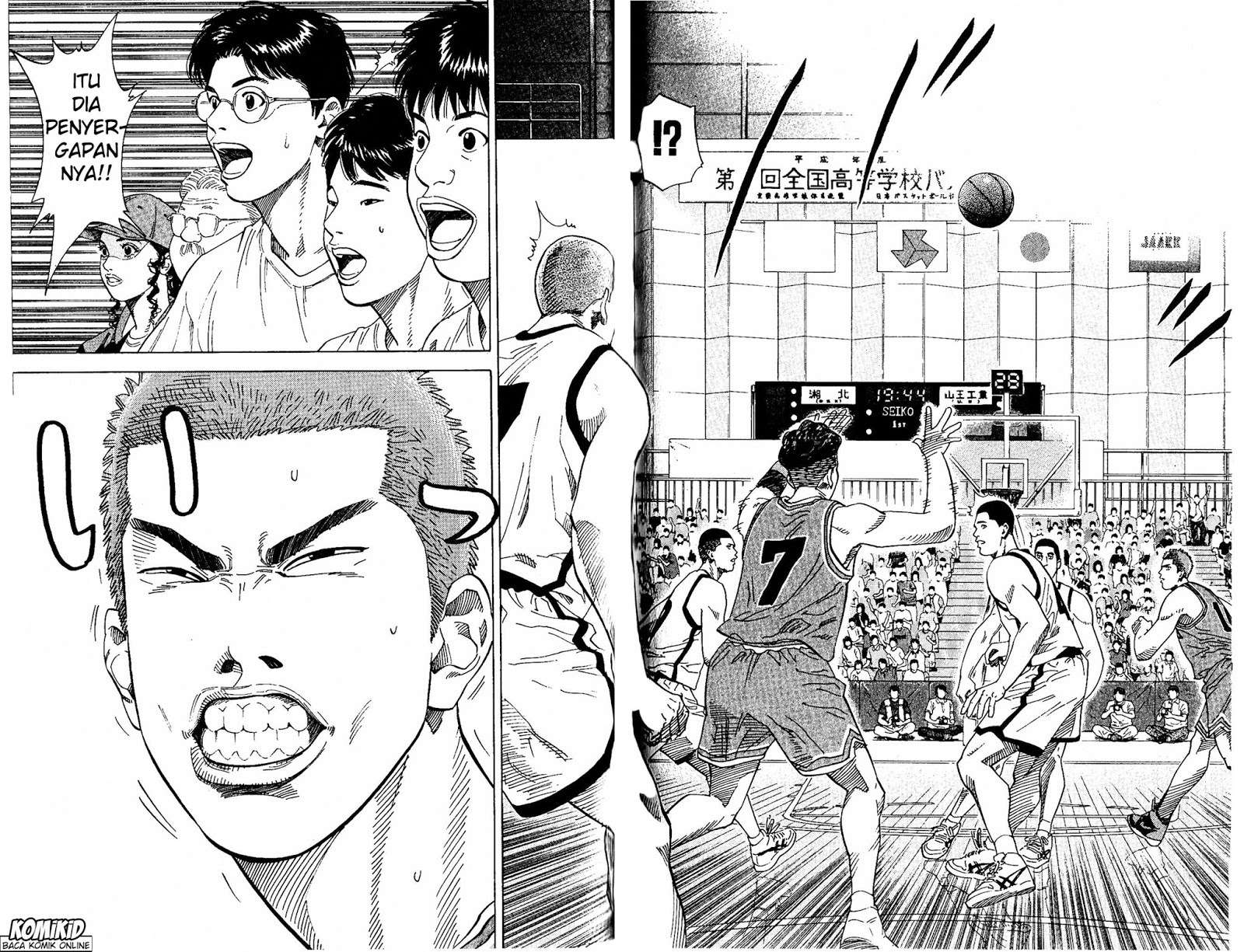 Slam Dunk Chapter 223 Gambar 19