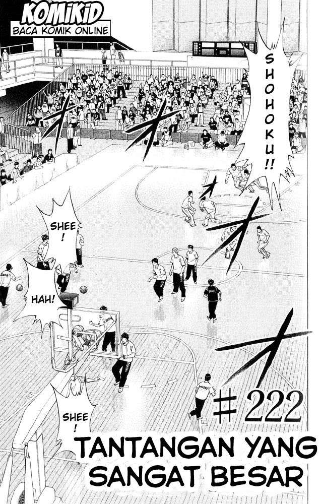 Manga Slam Dunk Chapter 222 gambar nomor 2
