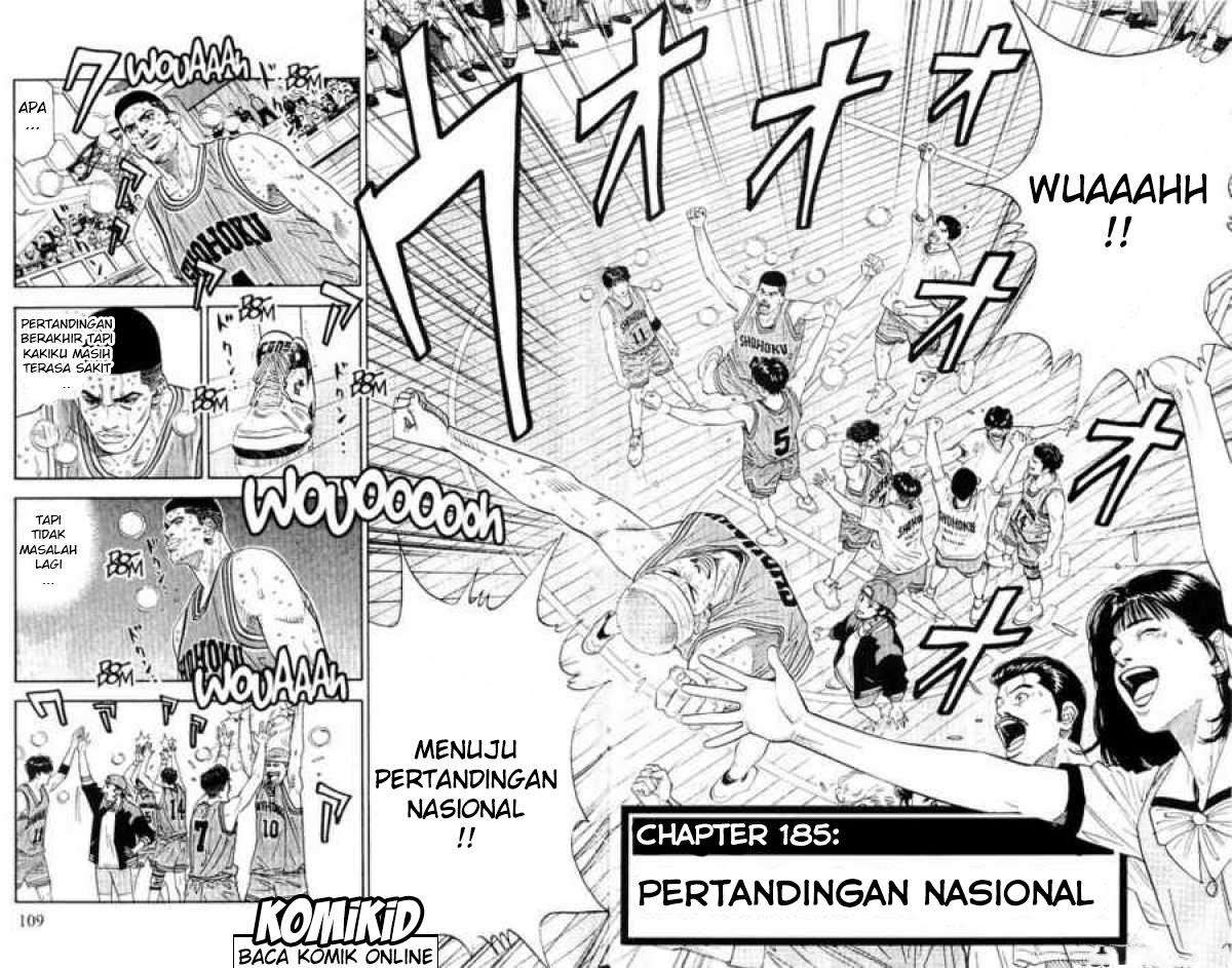 Slam Dunk Chapter 185 Gambar 3