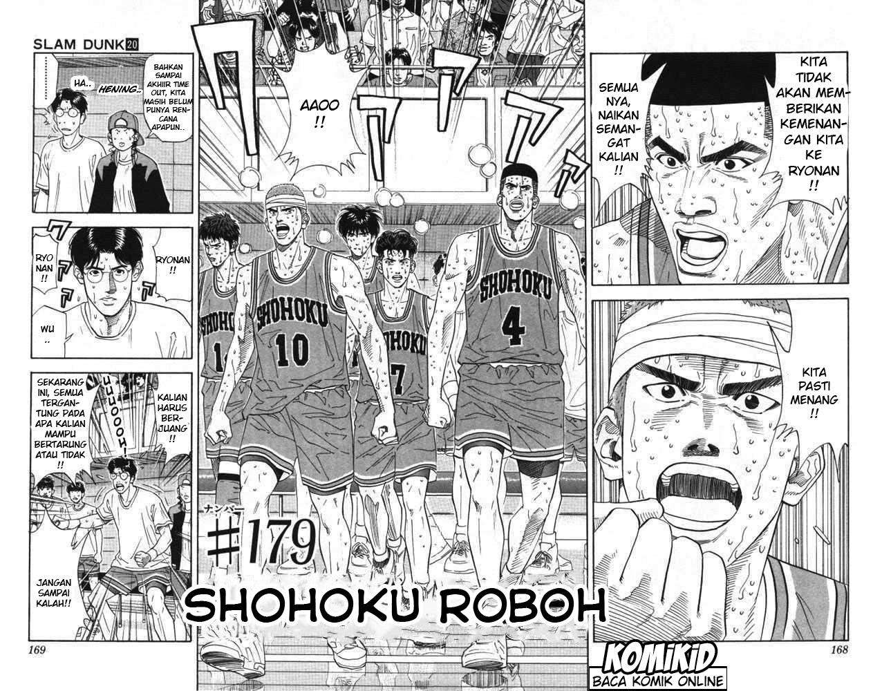 Slam Dunk Chapter 179 Gambar 3