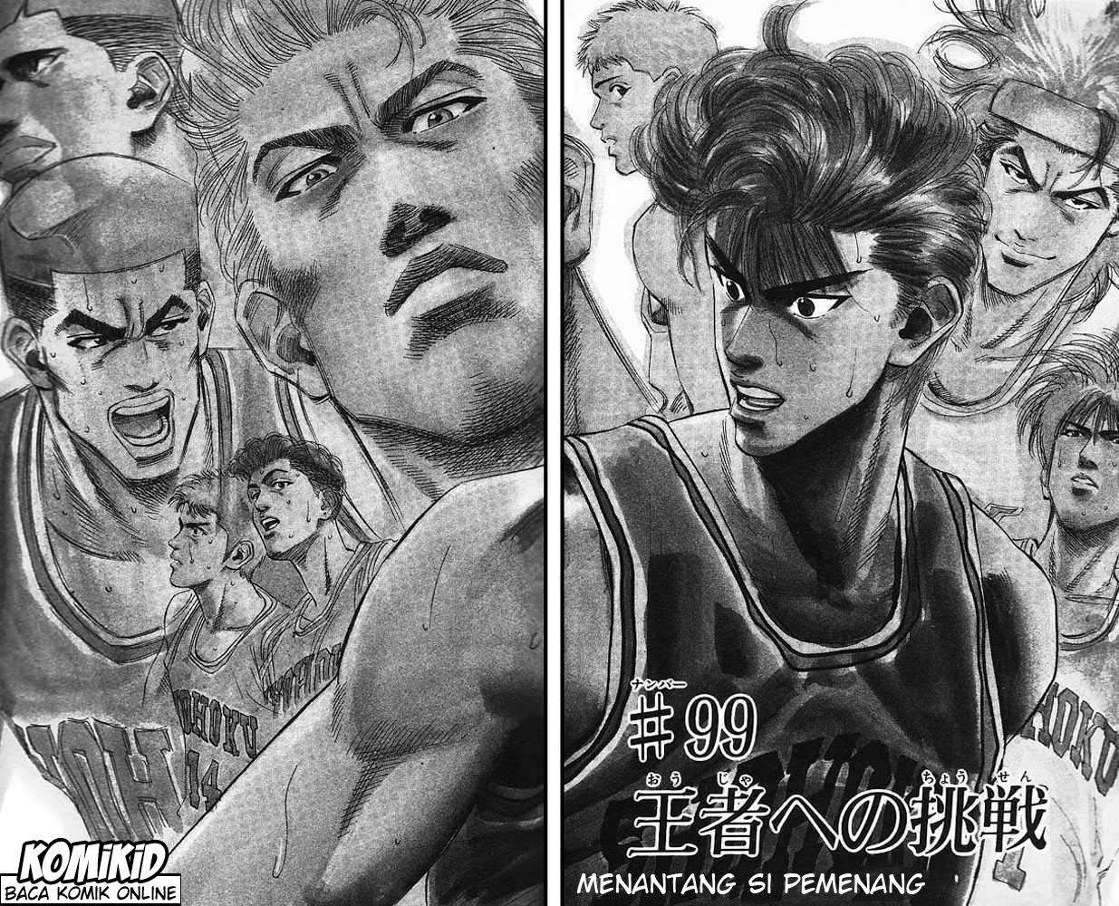 Slam Dunk Chapter 99 Gambar 4