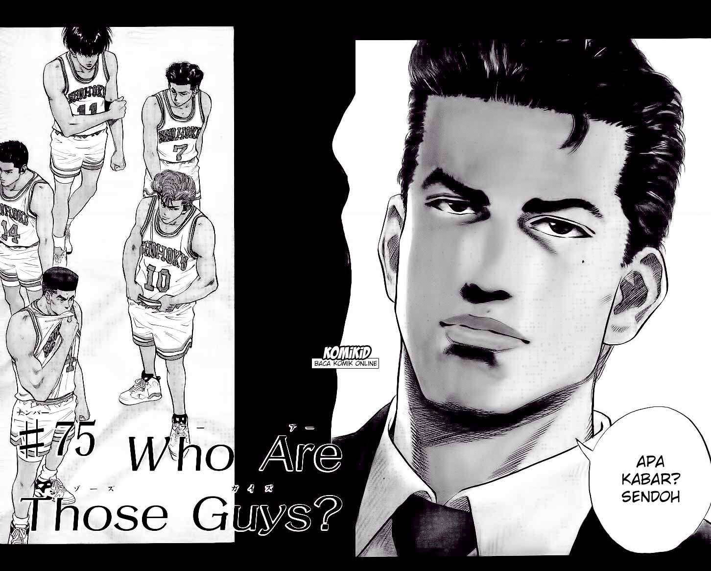 Slam Dunk Chapter 75 Gambar 3