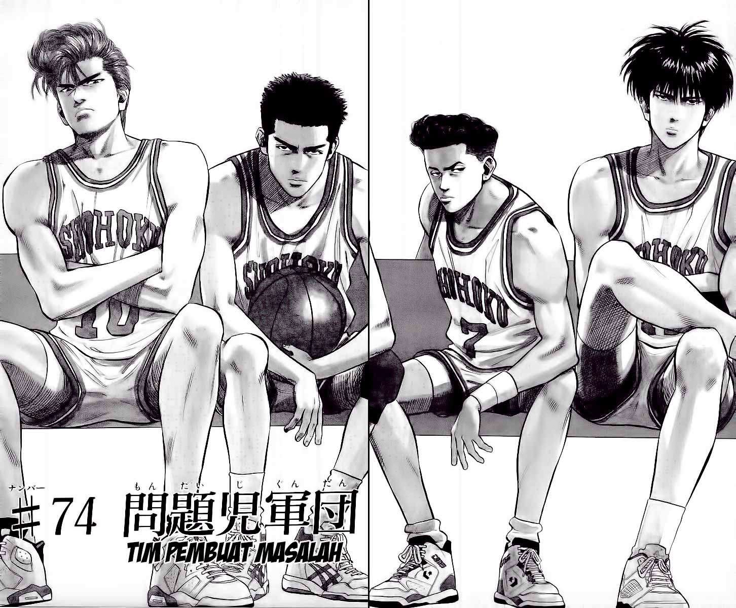 Slam Dunk Chapter 74 Gambar 3