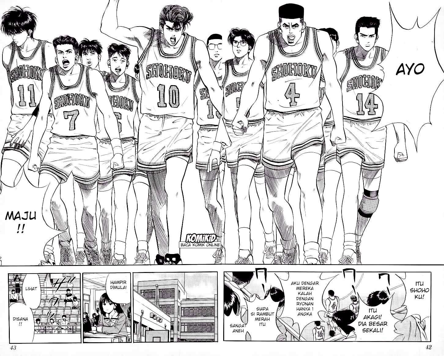 Slam Dunk Chapter 73 Gambar 16