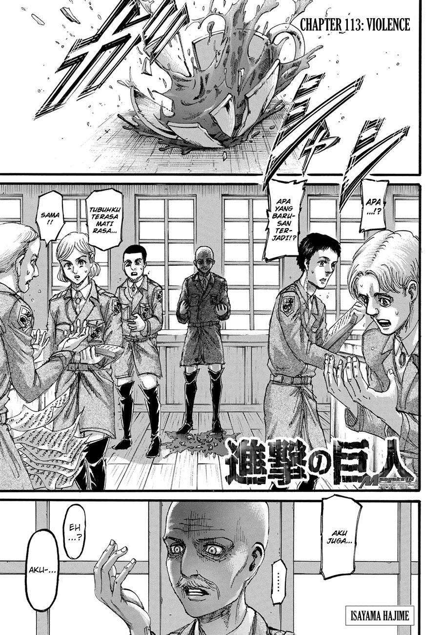 Manga Shingeki no Kyojin Chapter 113 gambar nomor 2