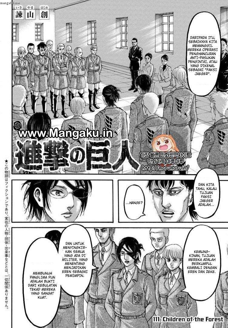 Manga Shingeki no Kyojin Chapter 111 gambar nomor 2