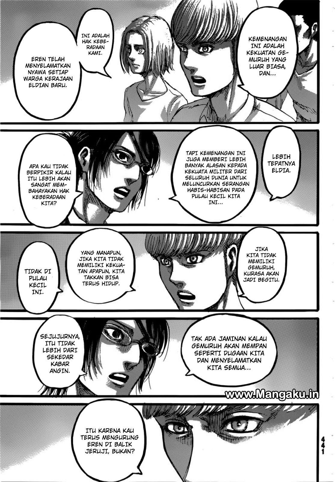 Shingeki no Kyojin Chapter 109 Gambar 14