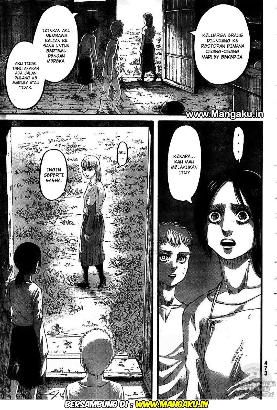 Shingeki no Kyojin Chapter 109 Gambar 46