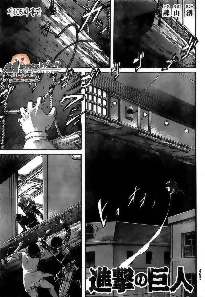 Komik Shingeki no Kyojin Chapter 105 gambar nomor 1