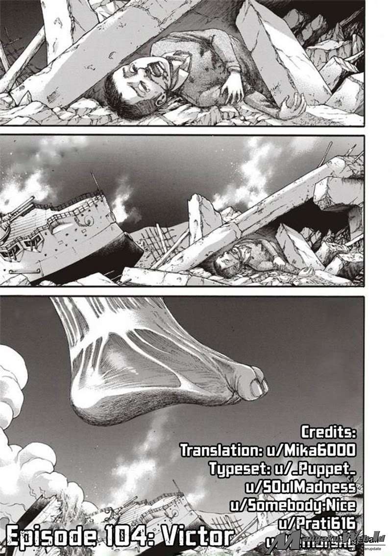 Manga Shingeki no Kyojin Chapter 104 gambar nomor 2