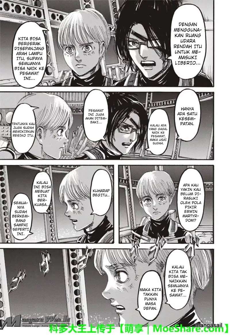 Shingeki no Kyojin Chapter 104 Gambar 24