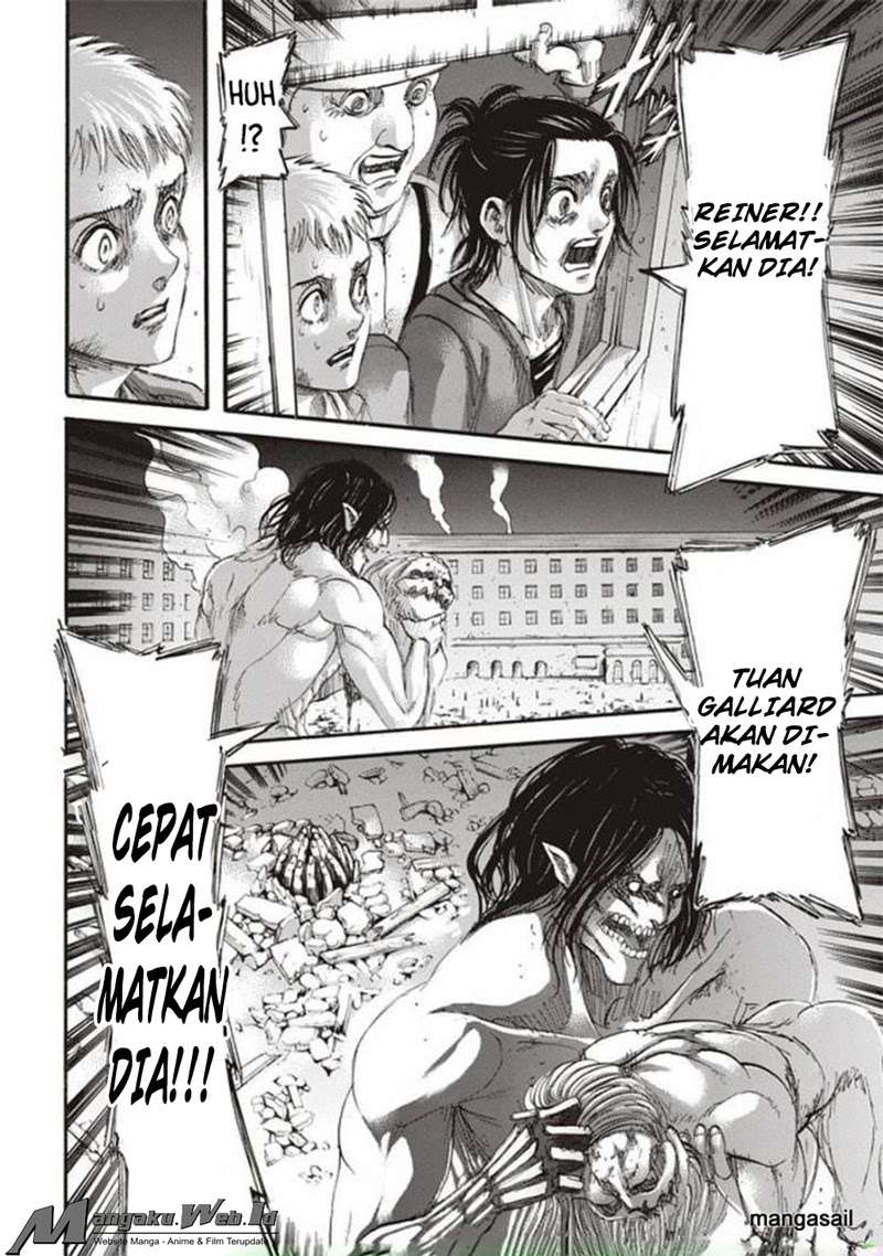 Shingeki no Kyojin Chapter 104 Gambar 33