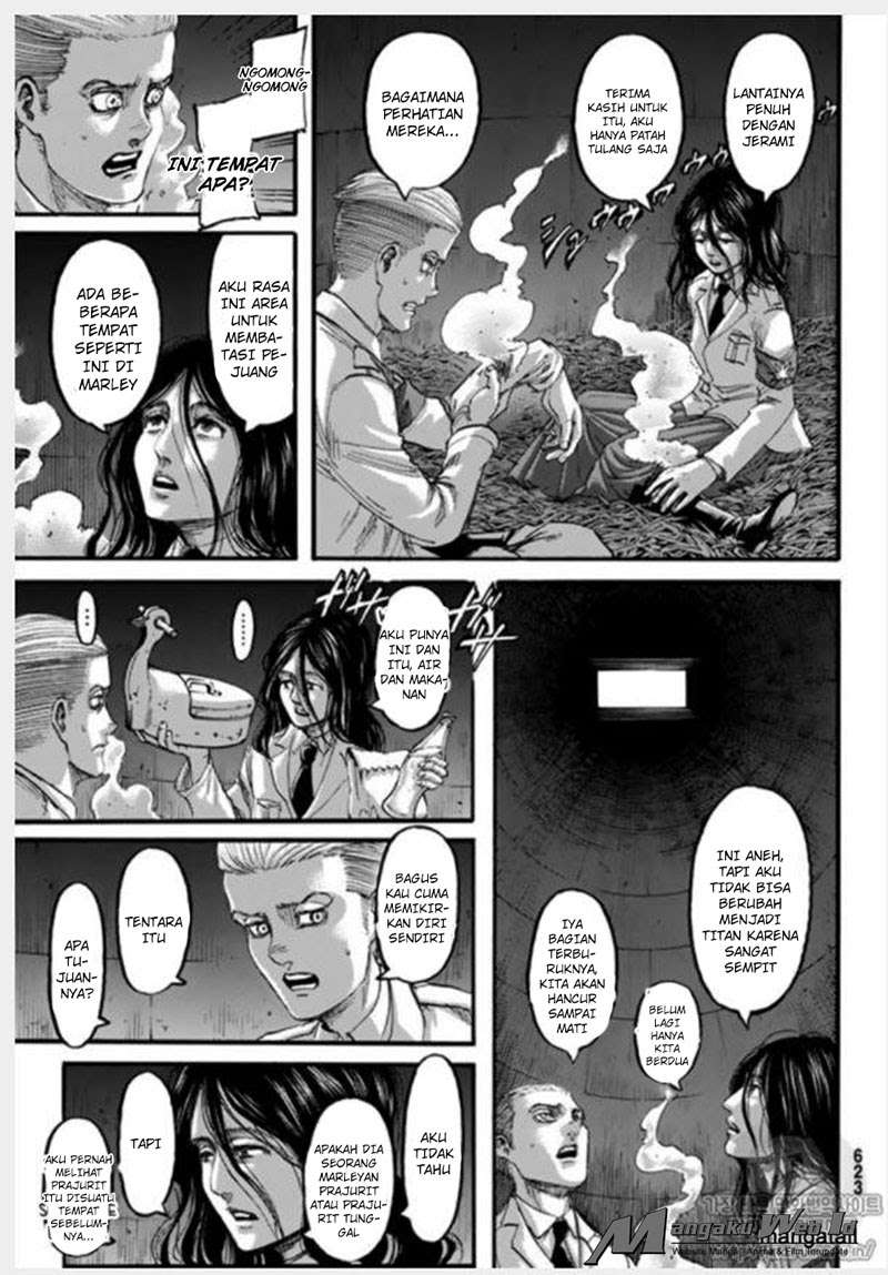 Shingeki no Kyojin Chapter 100 Gambar 13