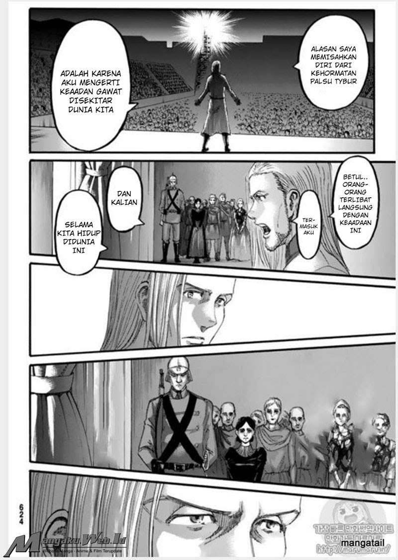 Shingeki no Kyojin Chapter 100 Gambar 14