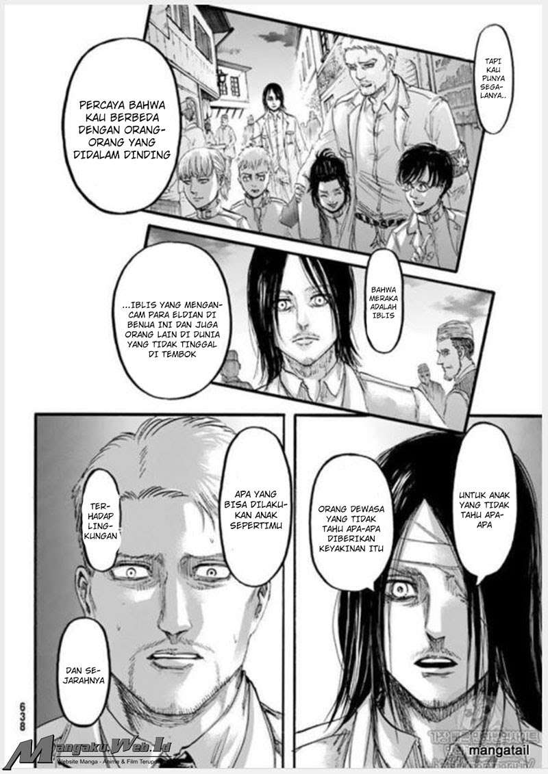 Shingeki no Kyojin Chapter 100 Gambar 28