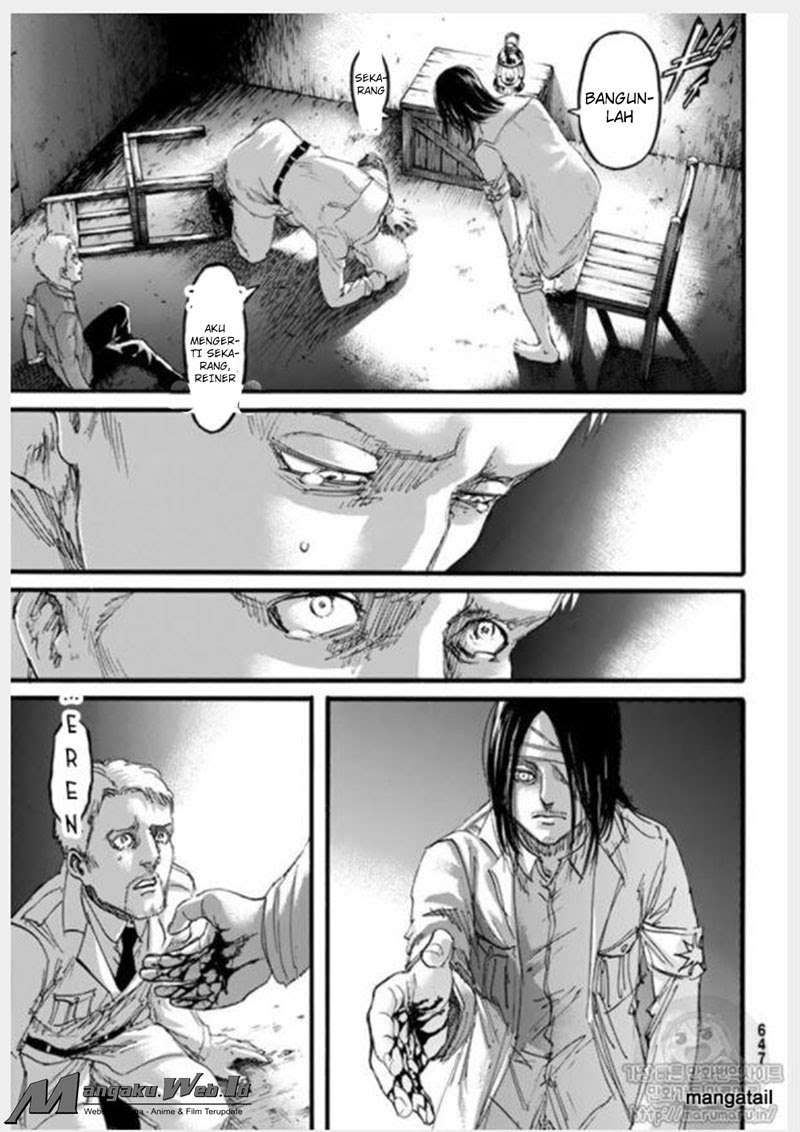 Shingeki no Kyojin Chapter 100 Gambar 38