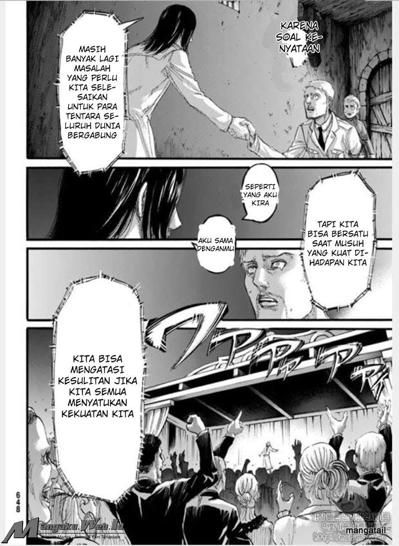 Shingeki no Kyojin Chapter 100 Gambar 39