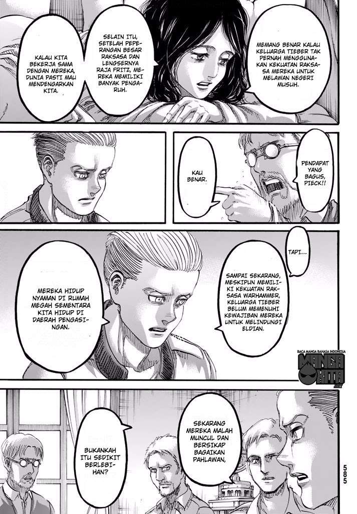 Shingeki no Kyojin Chapter 95 Gambar 16