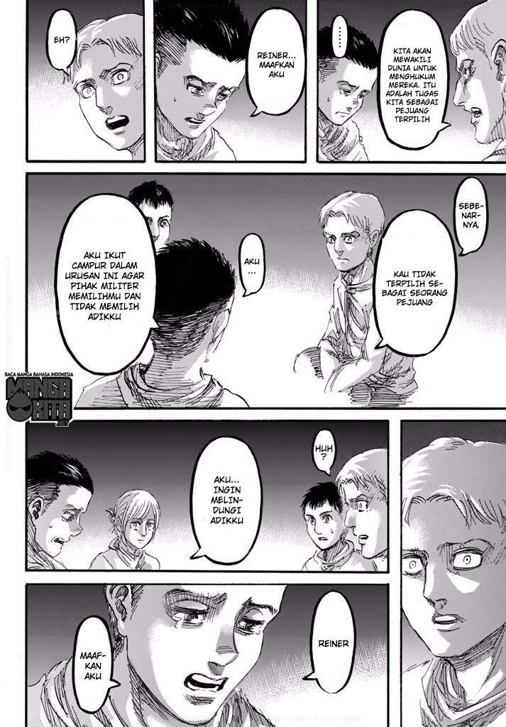 Shingeki no Kyojin Chapter 95 Gambar 42