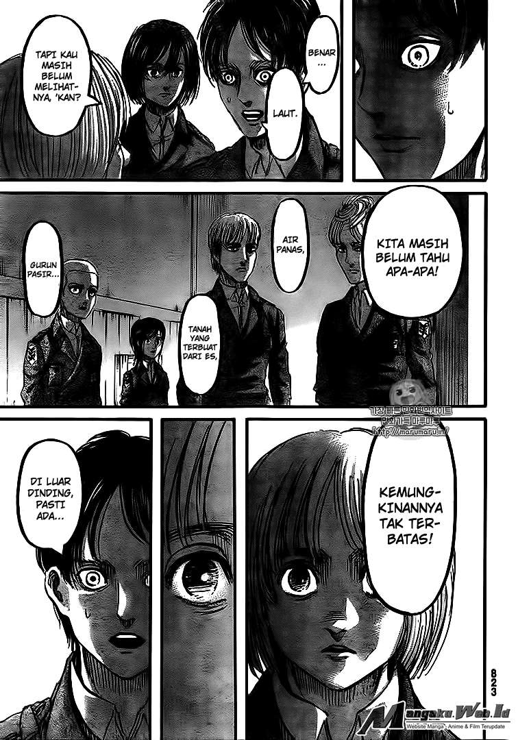 Shingeki no Kyojin Chapter 90 Gambar 22