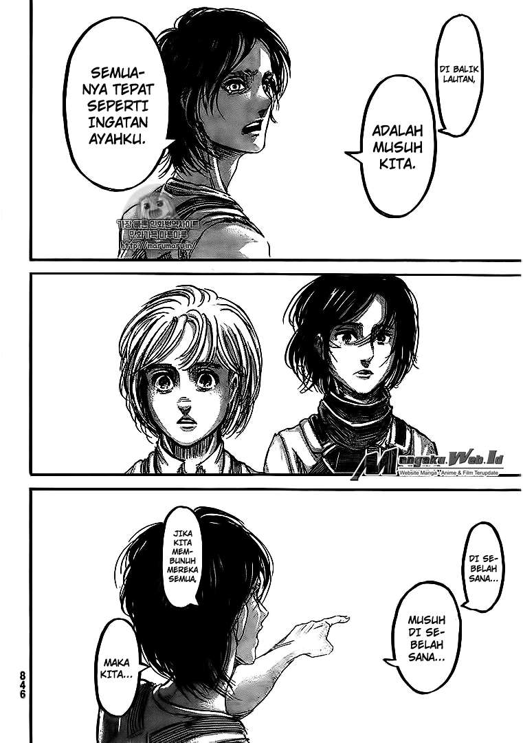 Shingeki no Kyojin Chapter 90 Gambar 42