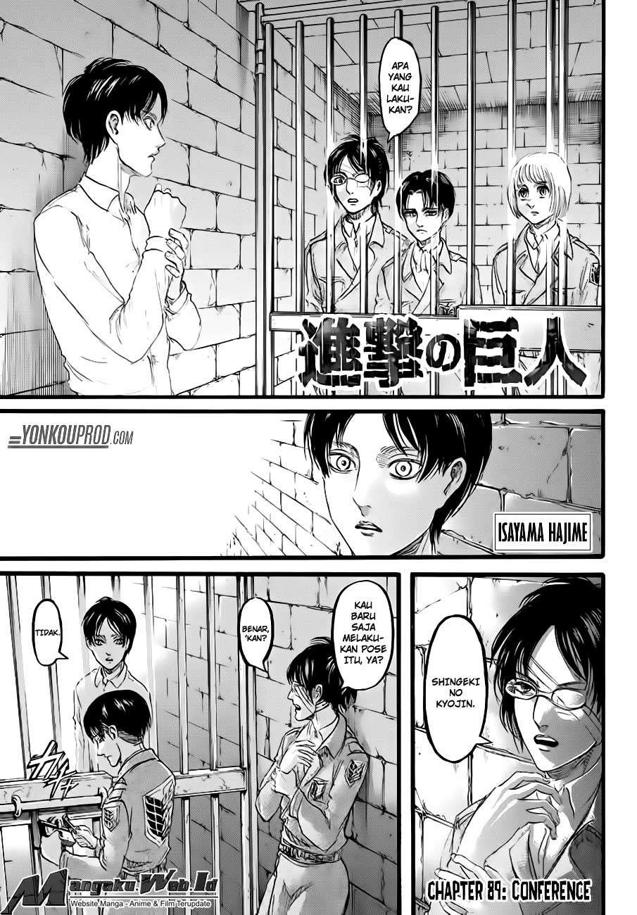 Manga Shingeki no Kyojin Chapter 89 gambar nomor 2