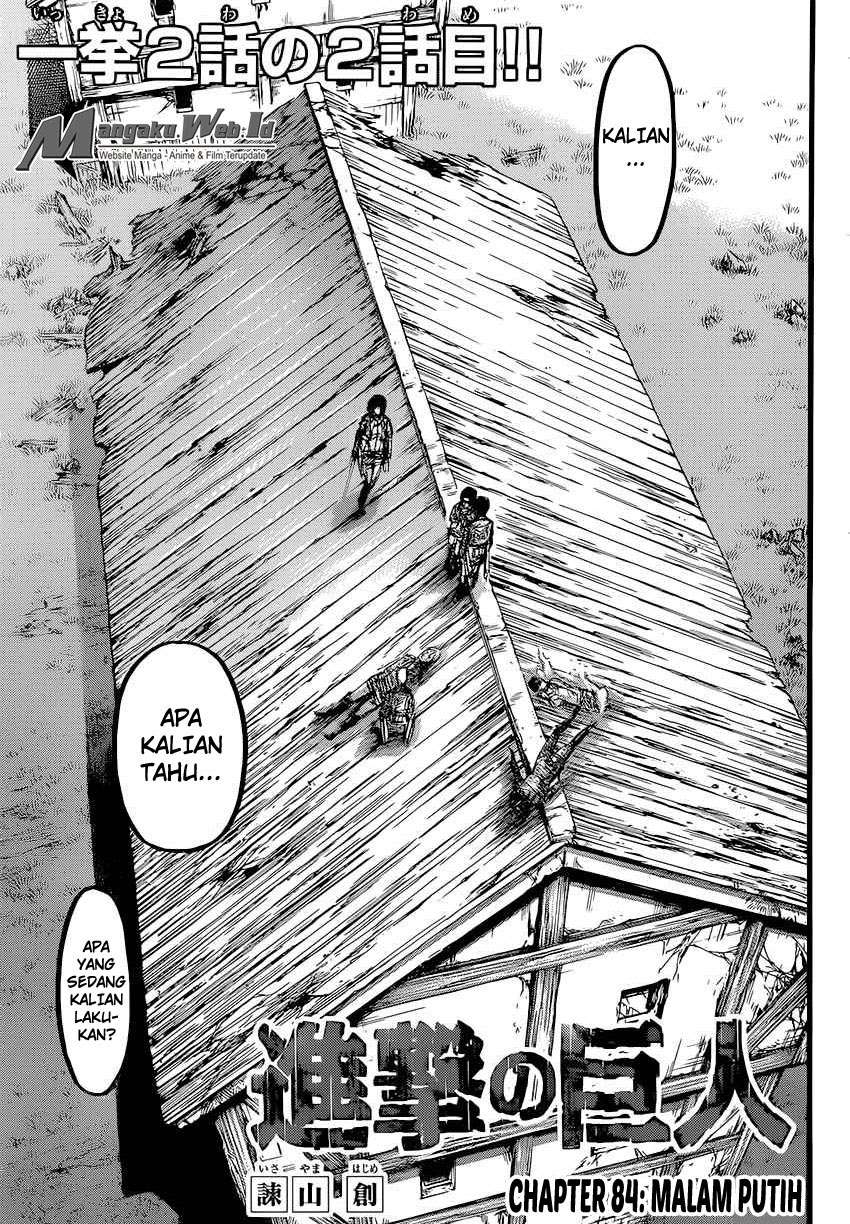Manga Shingeki no Kyojin Chapter 84 gambar nomor 2